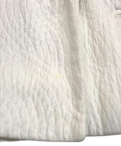 CHANEL（シャネル）CHANEL (シャネル) ノーカラージャケット ホワイト サイズ:36の古着・服飾アイテム