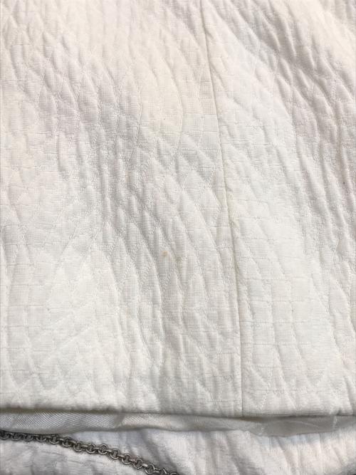 CHANEL（シャネル）CHANEL (シャネル) ノーカラージャケット ホワイト サイズ:36の古着・服飾アイテム