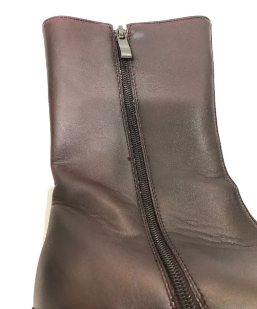 UNITED TOKYO（ユナイテッドトーキョー）UNITED TOKYO (ユナイテッドトーキョー) サイドジップブーツ ブラウン サイズ:23.5cmの古着・服飾アイテム