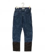 NAMACHEKOナマチェコ）の古着「デニムパンツ」｜ブルー