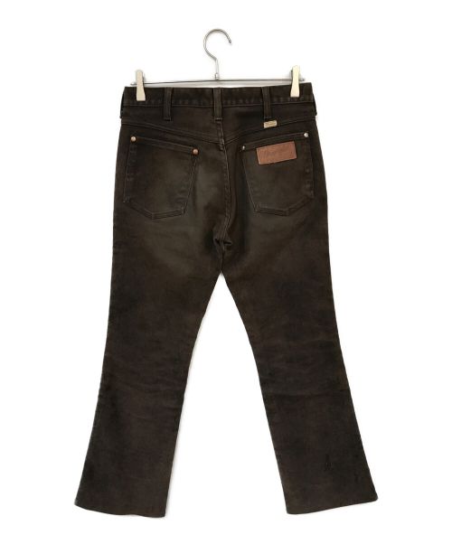 Wrangler（ラングラー）Wrangler (ラングラー) スウェードパンツ ブラウン サイズ:29の古着・服飾アイテム