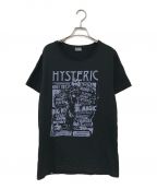 Hysteric Glamourヒステリックグラマー）の古着「HYS SHOW ビッグTシャツ」｜ブラック