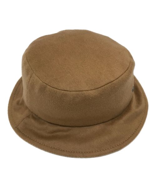 MAISON MICHEL（メゾンミッシェル）MAISON MICHEL (メゾンミッシェル) ハット ブラウンの古着・服飾アイテム