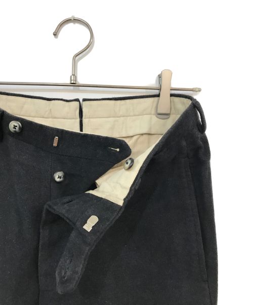 INCOTEX（インコテックス）INCOTEX (インコテックス) コットンフランネルトラウザーパンツ ダークグレー サイズ:44の古着・服飾アイテム