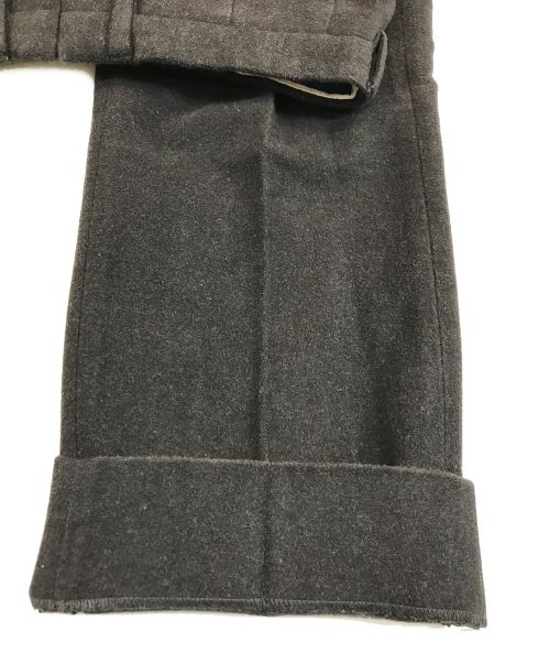 INCOTEX（インコテックス）INCOTEX (インコテックス) コットンフランネルトラウザーパンツ ダークグレー サイズ:44の古着・服飾アイテム