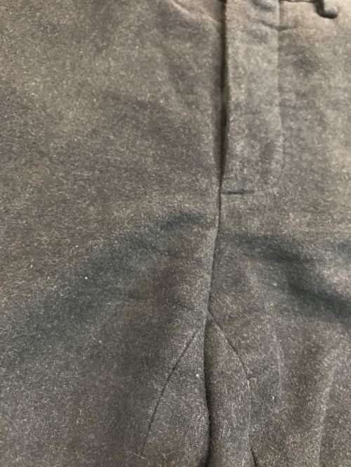 INCOTEX（インコテックス）INCOTEX (インコテックス) コットンフランネルトラウザーパンツ ダークグレー サイズ:44の古着・服飾アイテム
