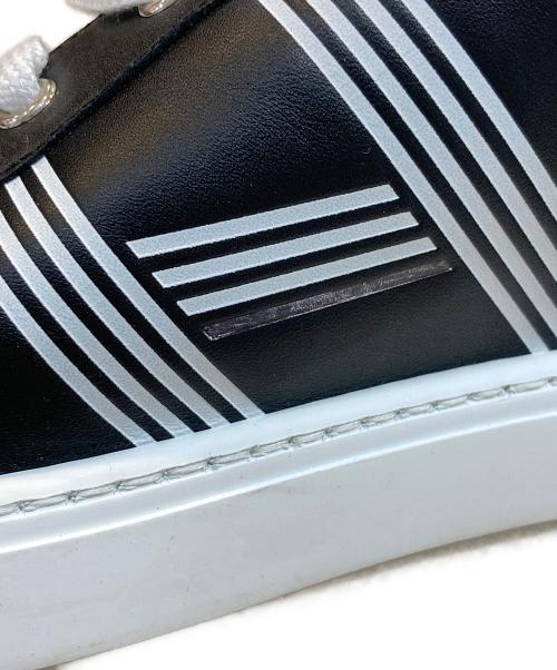 HERMES（エルメス）HERMES (エルメス) ローカットスニーカー ブラック サイズ:40の古着・服飾アイテム