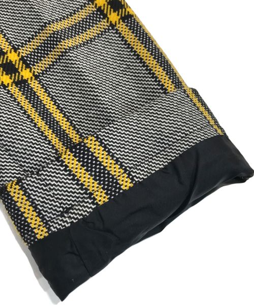 TAGLIATORE（タリアトーレ）TAGLIATORE (タリアトーレ) 比翼ステンカラーコート グレー×イエロー サイズ:48の古着・服飾アイテム