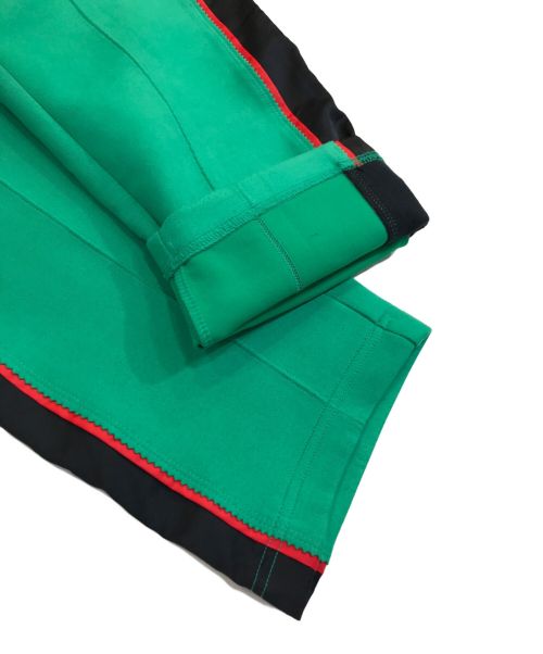 JORDAN（ジョーダン）JORDAN (ジョーダン) FACETASM (ファセッタズム) サイドライントラックパンツ グリーン サイズ:XSの古着・服飾アイテム