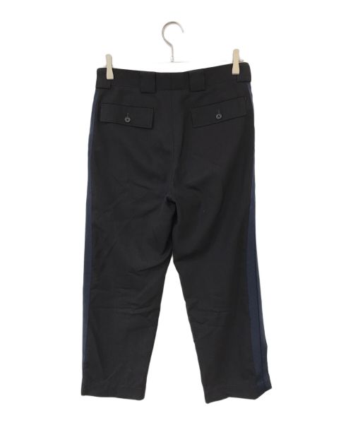 PAUL SMITH（ポールスミス）Paul Smith (ポールスミス) サイドラインパンツ パープル×ネイビー サイズ:Sの古着・服飾アイテム