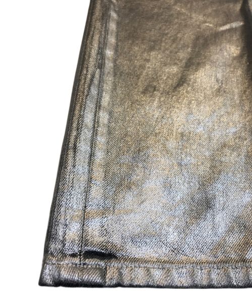 Acne studios（アクネ ストゥディオス）Acne studios (アクネ ストゥディオス) シルバーコーティングデニムパンツ グレー サイズ:23 30 160/の古着・服飾アイテム