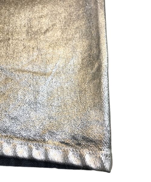 Acne studios（アクネ ストゥディオス）Acne studios (アクネ ストゥディオス) シルバーコーティングデニムパンツ グレー サイズ:23 30 160/の古着・服飾アイテム
