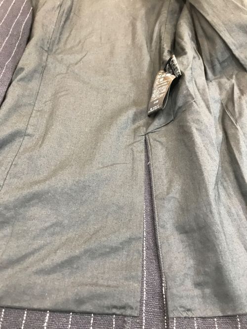 Plage（プラージュ）Plage (プラージュ) Collarless ジャケット ネイビー サイズ:36の古着・服飾アイテム