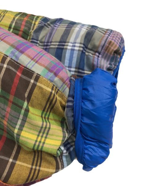 SUPREME（シュプリーム）SUPREME (シュプリーム) Madras reversible windstopper puffer jacket マルチカラー×ブルー サイズ:Ｍの古着・服飾アイテム