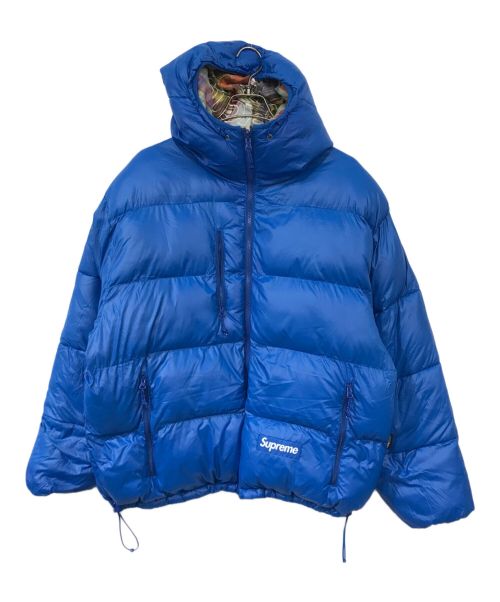 SUPREME（シュプリーム）SUPREME (シュプリーム) Madras reversible windstopper puffer jacket マルチカラー×ブルー サイズ:Ｍの古着・服飾アイテム