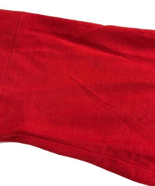 Y's for men（ワイズフォーメン）Y's for men (ワイズフォーメン) ニットカーディガン レッド サイズ:記載なしの古着・服飾アイテム