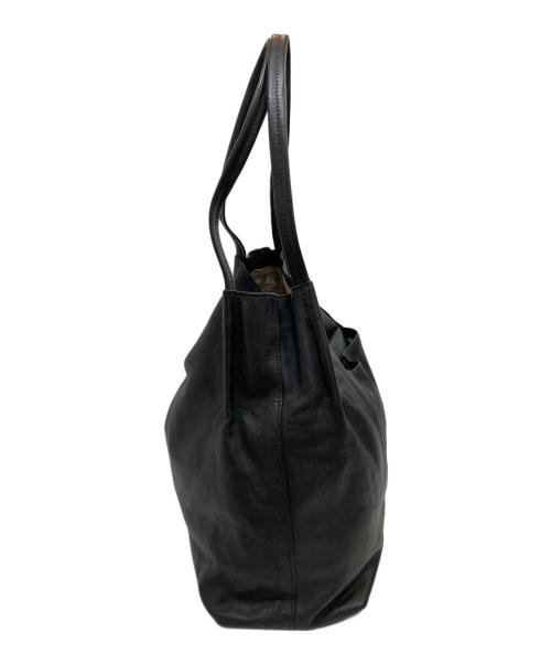 EAR（イア）EAR (イア) レザートートバッグ ブラックの古着・服飾アイテム