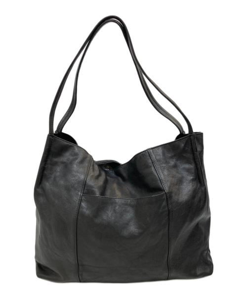 EAR（イア）EAR (イア) レザートートバッグ ブラックの古着・服飾アイテム