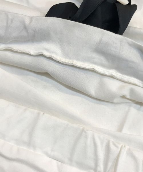 GRACE CLASS（グレースクラス）GRACE CLASS (グレースクラス) キカレースレイヤードワンピース ブラック×ホワイト サイズ:36の古着・服飾アイテム