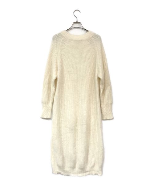 ESTNATION（エストネーション）ESTNATION (エストネーション) ニットワンピース ベージュ サイズ:38の古着・服飾アイテム