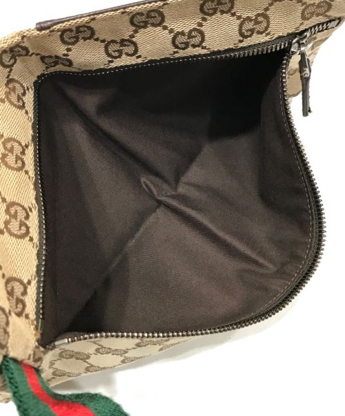 GUCCI（グッチ）GUCCI (グッチ) ウエストポーチ ベージュの古着・服飾アイテム