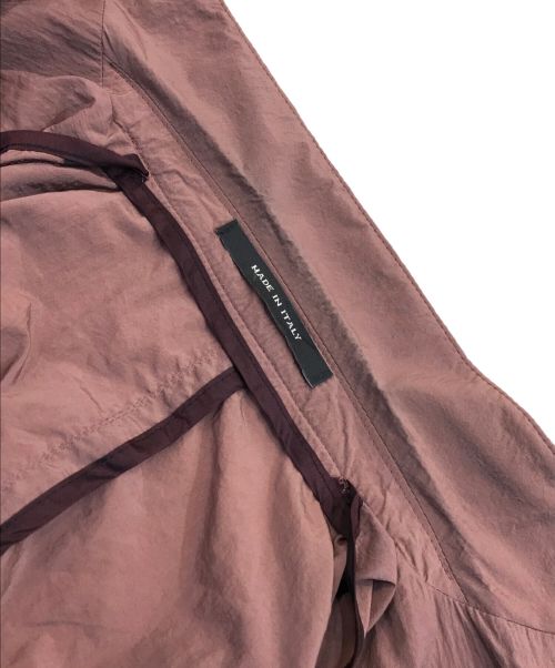 TAGLIATORE（タリアトーレ）TAGLIATORE (タリアトーレ) 2Bナイロンテーラートジャケット ピンク サイズ:52の古着・服飾アイテム