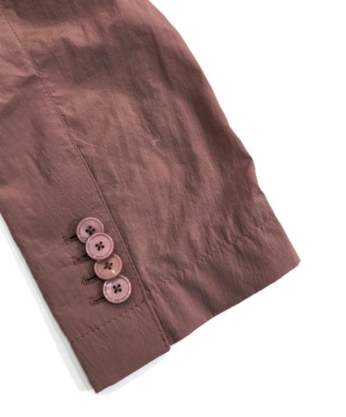 TAGLIATORE（タリアトーレ）TAGLIATORE (タリアトーレ) 2Bナイロンテーラートジャケット ピンク サイズ:52の古着・服飾アイテム