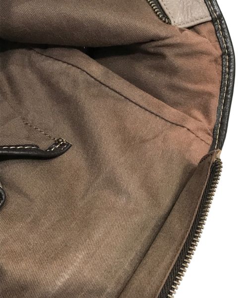 STEFANOMANO（ステファノマーノ）STEFANOMANO (ステファノマーノ) 2WAYショルダーバッグ ベージュの古着・服飾アイテム