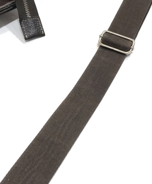 STEFANOMANO（ステファノマーノ）STEFANOMANO (ステファノマーノ) 2WAYショルダーバッグ ベージュの古着・服飾アイテム