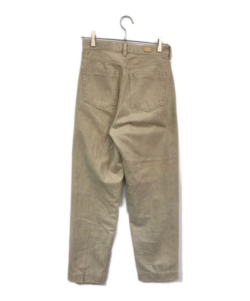 NEPLA（ネプラ）NEPLA (ネプラ) タックパンツ ベージュ サイズ:23の古着・服飾アイテム