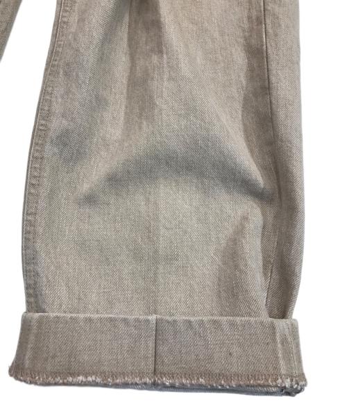 NEPLA（ネプラ）NEPLA (ネプラ) タックパンツ ベージュ サイズ:23の古着・服飾アイテム