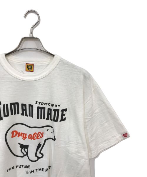 HUMAN MADE（ヒューマンメイド）HUMAN MADE (ヒューマンメイド) シロクマプリントTシャツ ホワイト サイズ:3XLの古着・服飾アイテム