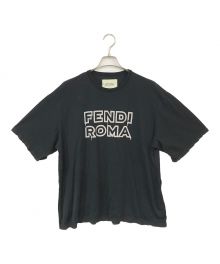 FENDI×MARC JACOBS（フェンディ×マークジェイコブズ）の古着「プリントTシャツ」｜ブラック