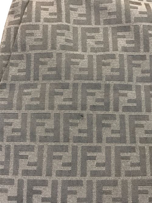 FENDI（フェンディ）FENDI (フェンディ) ズッカ柄ハーフパンツ ブラック サイズ:46の古着・服飾アイテム