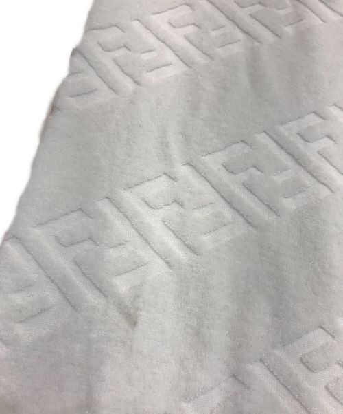 FENDI（フェンディ）FENDI (フェンディ) ズッカ柄スウェットパンツ ホワイト サイズ:48の古着・服飾アイテム