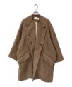 ）の古着「バルキーウールコート」｜ブラウン