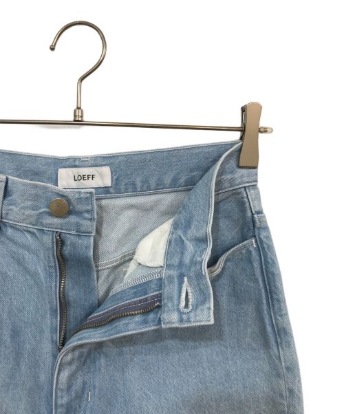 LOEFF（ロエフ）LOEFF (ロエフ) デニムパンツ ブルーの古着・服飾アイテム
