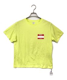 Ron Herman×ANYA HINDMARCH（ロンハーマン×アニヤ・ハインドマーチ）の古着「コラボカットソー」｜イエロー