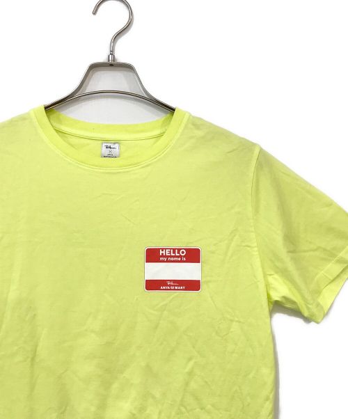 Ron Herman（ロンハーマン）Ron Herman (ロンハーマン) ANYA HINDMARCH (アニヤハインドマーチ) コラボカットソー イエロー サイズ:記載なしの古着・服飾アイテム