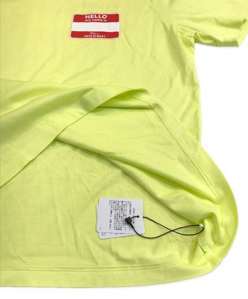 Ron Herman（ロンハーマン）Ron Herman (ロンハーマン) ANYA HINDMARCH (アニヤハインドマーチ) コラボカットソー イエロー サイズ:記載なしの古着・服飾アイテム