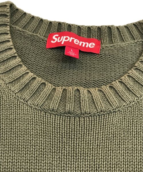 SUPREME（シュプリーム）SUPREME (シュプリーム) Futura Sweater オリーブ サイズ:Ｌの古着・服飾アイテム