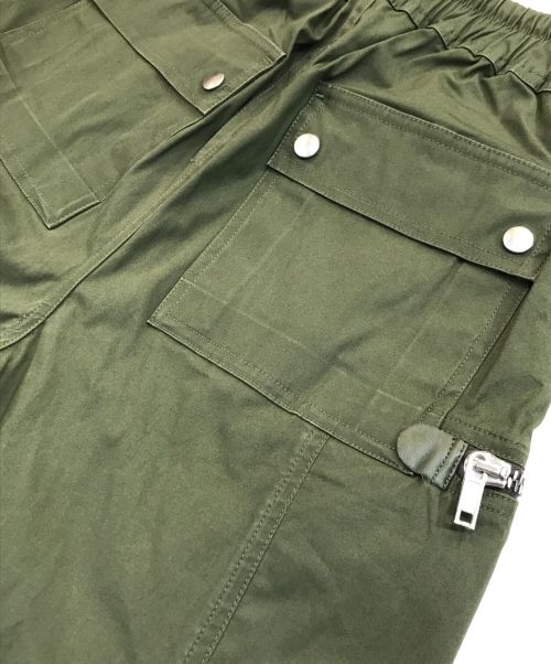 RICK OWENS（リックオウエンス）RICK OWENS (リックオウエンス) Bauhaus Cargo Pants グリーン サイズ:36の古着・服飾アイテム