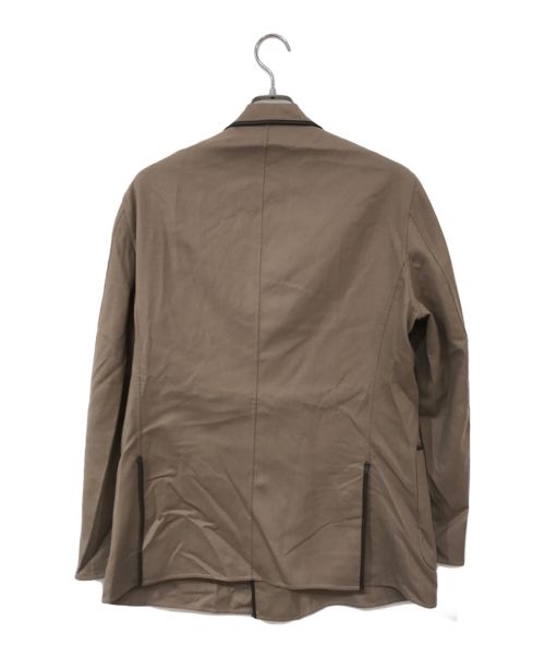 ESTNATION（エストネーション）ESTNATION (エストネーション) ダブルジャケット ベージュ サイズ:Ｌの古着・服飾アイテム