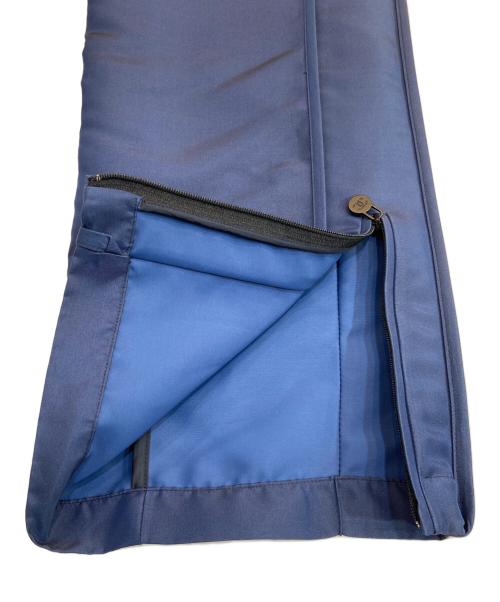 CHANEL（シャネル）CHANEL (シャネル) レーヨンシルクトラックパンツ ネイビー サイズ:38の古着・服飾アイテム