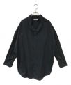 ）の古着「バックロゴ ボタンダウン オーバーサイズシャツ」｜ブラック