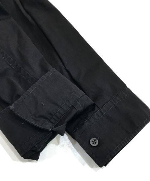 BALENCIAGA（バレンシアガ）BALENCIAGA (バレンシアガ) バックロゴ ボタンダウン オーバーサイズシャツ ブラック サイズ:32の古着・服飾アイテム