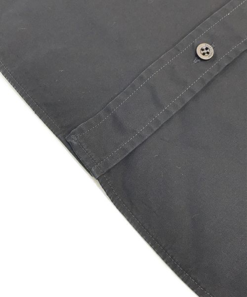 BALENCIAGA（バレンシアガ）BALENCIAGA (バレンシアガ) バックロゴ ボタンダウン オーバーサイズシャツ ブラック サイズ:32の古着・服飾アイテム