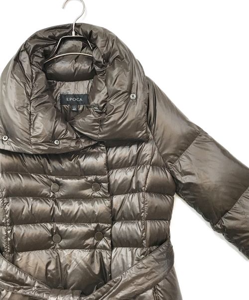 EPOCA（エポカ）EPOCA (エポカ) ダウンコート ブラウン サイズ:40の古着・服飾アイテム