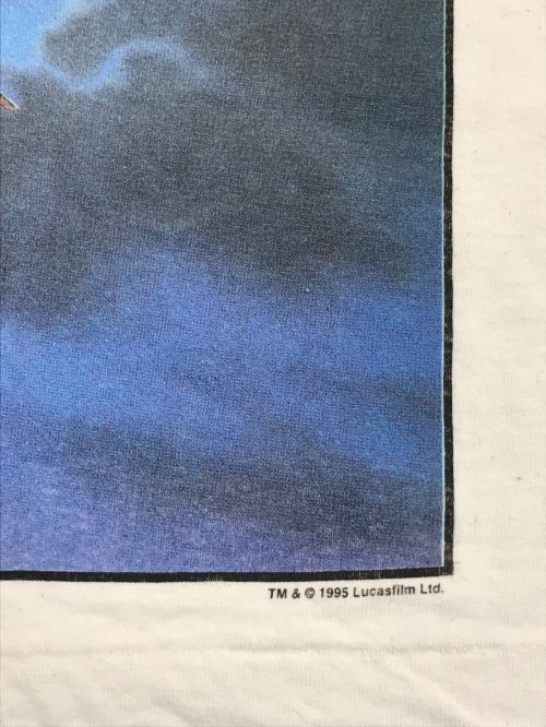 CHANGES（チェンジズ）CHANGES (チェンジズ) 帝国の逆襲プリントTシャツ アイボリー サイズ:Mの古着・服飾アイテム