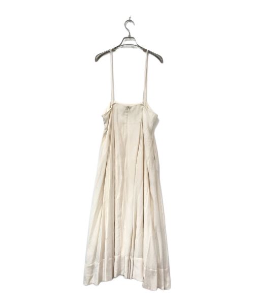 CLANE（クラネ）CLANE (クラネ) H/W サスペンダースカート アイボリー サイズ:1の古着・服飾アイテム